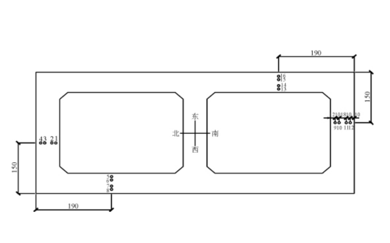 薄壁空心墩日照实测温度场及仿真分析