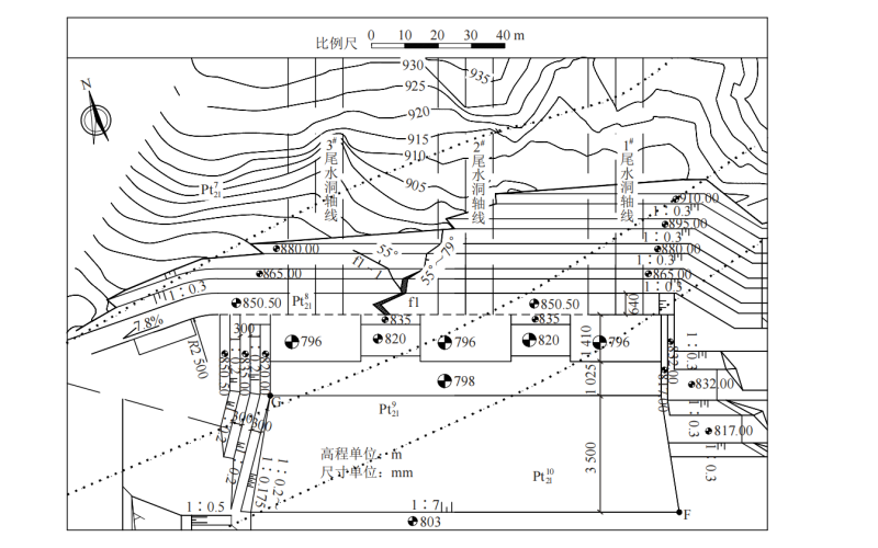 乌东德水电站左岸尾水出口陡倾顺向坡变形影响因素分析