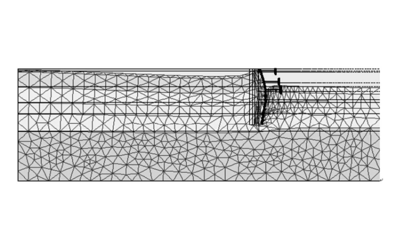 止水帷幕的挡土作用对深基坑变形的影响