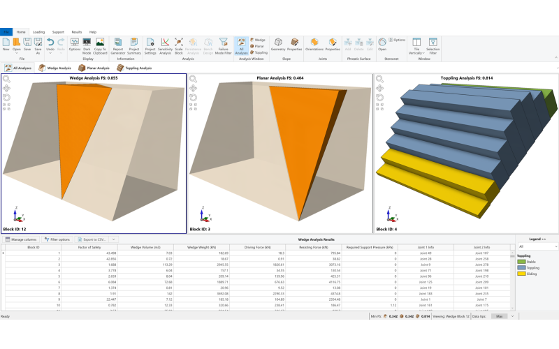 更多节理集，更多掌控：中仿RocSlope2多节理集功能介绍