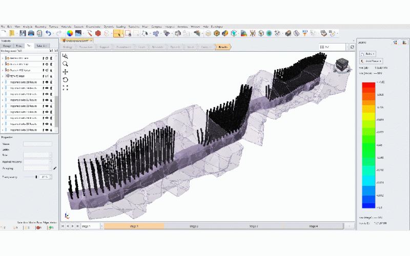 中仿RS3新版本发布：投影载荷、导入锚杆与收缩包裹，助力下一代建模